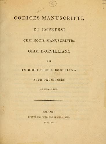 Tapa de Codices manuscripti et impressi