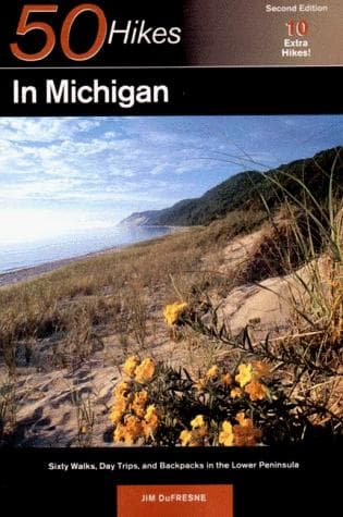 Tapa de 50 Hikes in Michigan