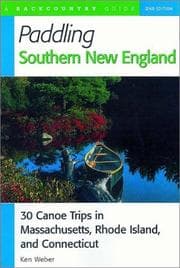 Tapa de Paddling southern New England