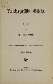 Tapa de Reichsgräfin Gisela