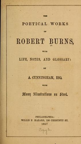 Tapa de Poetical works...