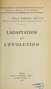 Tapa de L'Adaptation et l'évolution