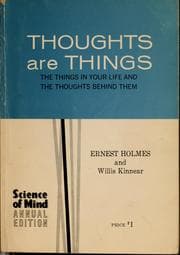 Tapa de Thoughts are things