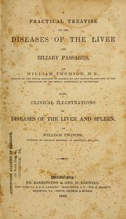 Tapa de A practical treatise on the diseases of the liver and biliary passages