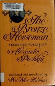 Tapa de The bronze horseman