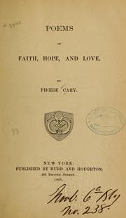 Tapa de Poems of faith, hope, and love