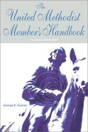 Tapa de The United Methodist member's handbook