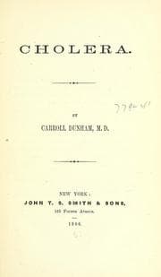 Tapa de Cholera