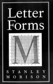 Tapa de Letter Forms (Typophile Chap Books, 45.)