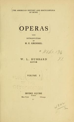 Tapa de Operas