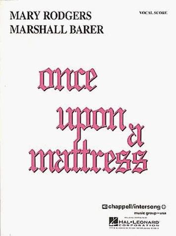 Tapa de Once upon a Mattress