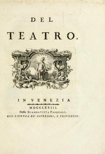 Tapa de Del teatro