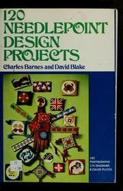 Tapa de 120 needlepoint design projects