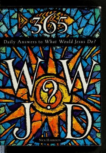 Tapa de 365 WWJD?