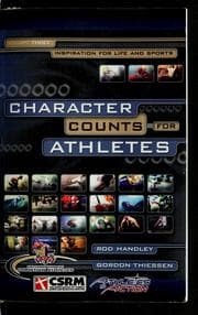 Tapa de Character counts for athletes