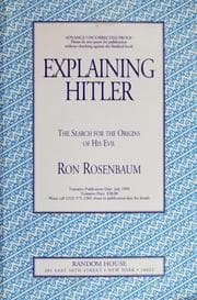 Tapa de Explaining Hitler
