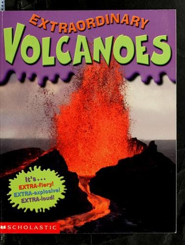 Tapa de Extraordinary volcanoes