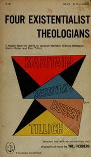 Tapa de Four existentialist theologians