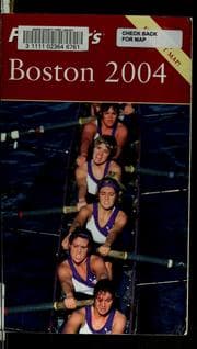 Tapa de Frommer's Boston 2004