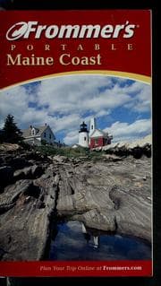 Tapa de Frommer's portable Maine Coast