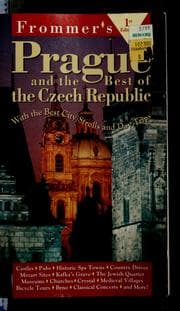 Tapa de Frommer's Prague and the best of the Czech Republic