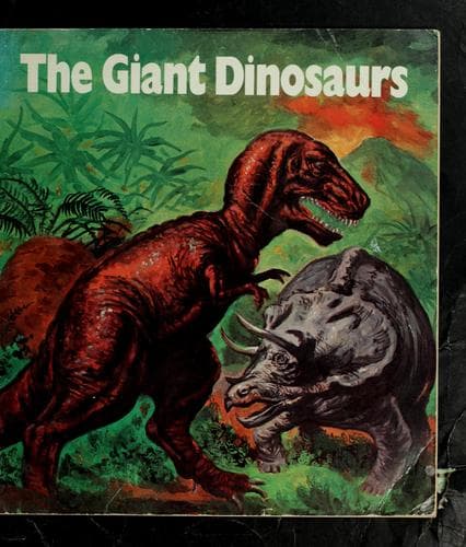 Tapa de The giant dinosaurs