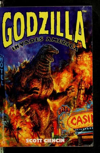 Tapa de Godzilla invades America