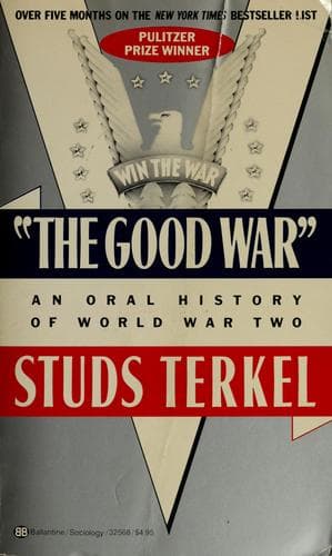 Tapa de "The good war"