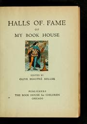 Tapa de Halls of fame of my book house