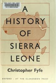 Tapa de A history of Sierra Leone