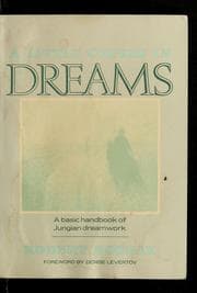 Tapa de A little course in dreams