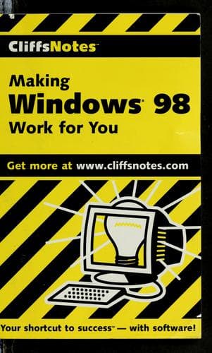 Tapa de Making Windows 98 work for you