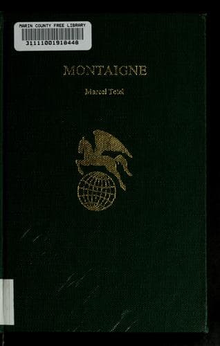 Tapa de Montaigne