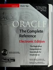 Tapa de Oracle
