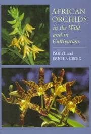 Tapa de African orchids in the wild and in cultivation