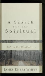 Tapa de A search for the spiritual