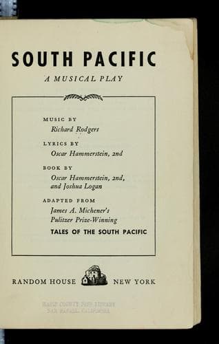 Tapa de South Pacific