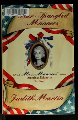 Tapa de Star-spangled manners