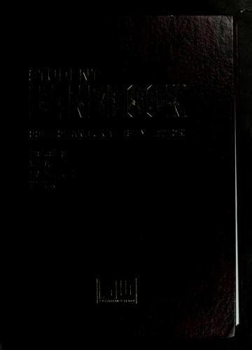 Tapa de Student handbook .