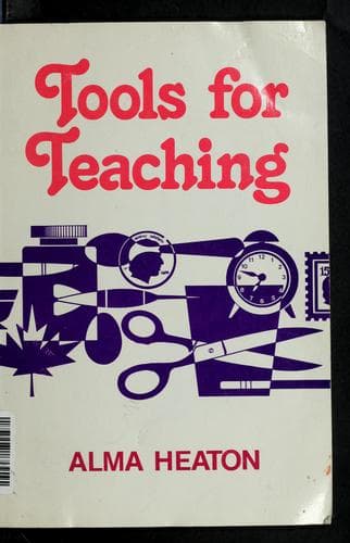 Tapa de Tools for teaching
