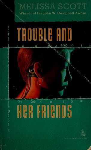 Tapa de Trouble and her friends