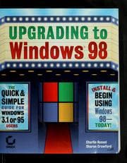 Tapa de Upgrading to Windows 98