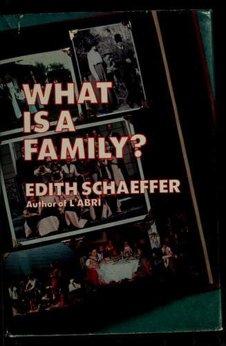Tapa de What is a family?