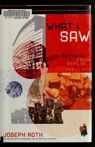 Tapa de What I saw