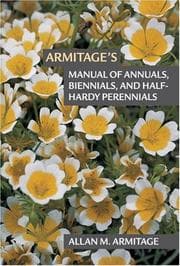 Tapa de Armitage's Manual of Annuals, Biennials and Half-Hardy Perennials