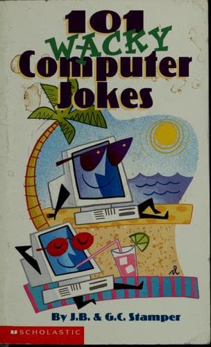 Tapa de 101 wacky computer jokes