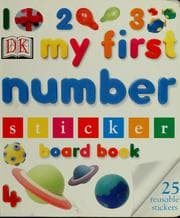 Tapa de 123 my first number sticker board book