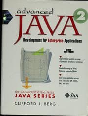 Tapa de Advanced Java development for enterprise applications