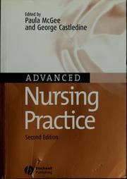 Tapa de Advanced nursing practice