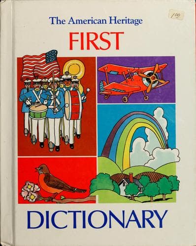 Tapa de The American heritage first dictionary